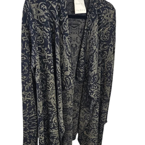 Marc Cain Womens Waterfall Open Front Wool Cardigan Size NO. 4 US 10 - Picture 4 of 8